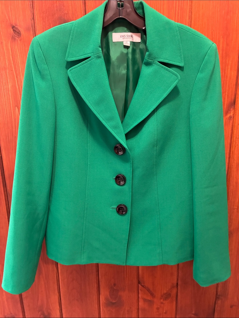 Jones Studio Emerald Green Classic Career Blazer
